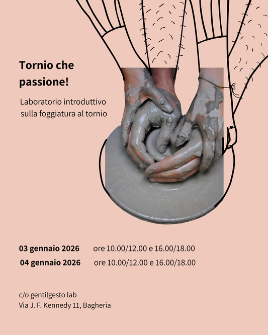 Tornio che passione! - Laboratorio introduttivo sulla foggiatura al tornio
